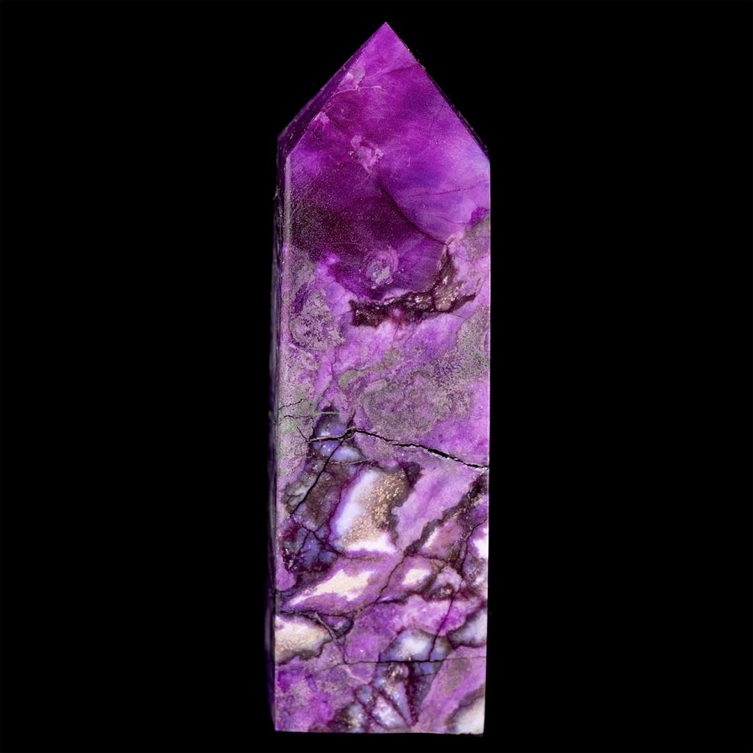 High Grade Sugilite Polished Point
