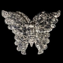 Polished Pyrite Butterfly Carving
